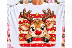 Cute Christmas Reindeer PNG Product Image 1