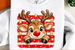 Cute Christmas Reindeer PNG Product Image 2