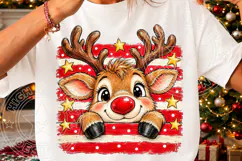Cute Christmas Reindeer PNG Product Image 3