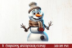 Cute Christmas Set Sublimation Clipart, Christmas PNG Product Image 1