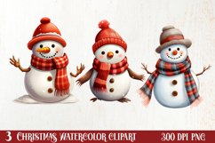 Cute Christmas Set Sublimation Clipart, Christmas PNG Product Image 1