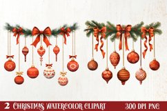 Cute Christmas Set Sublimation Clipart, Christmas PNG Product Image 1