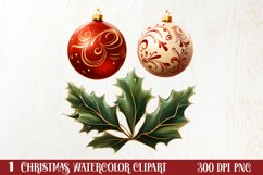 Cute Christmas Set Sublimation Clipart, Christmas PNG Product Image 1