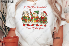 Cute Christmas Snowman Trio Product Image 2