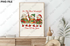 Cute Christmas Snowman Trio Product Image 3