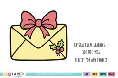 christmas clipart bundle for sticker makers and crafters