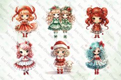 Cute Christmas Zodiac Sublimation Bundle Product Image 3
