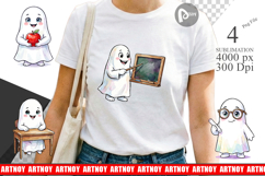Classroom Teacher Ghost Sublimation Product Image 1