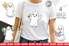 Classroom Teacher Ghost Sublimation Product Image 1