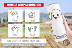 Classroom Teacher Ghost Tumbler Product Image 1