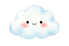 Cute Cloud Png |Cloud Png Product Image 1
