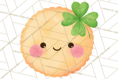 Kawaii Shamrock Cuties PNG, Cute St Patricks Day Clipart Product Image 5