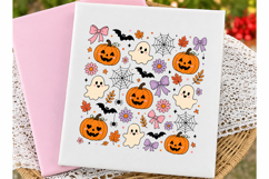 Cute coquette ghost Spooky Season Png Product Image 1