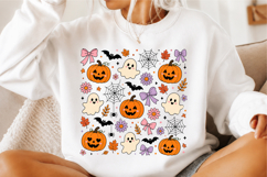Cute coquette ghost Spooky Season Png Product Image 3