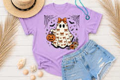 Cute Coquette Ghost Sublimation, Halloween Ghost Design Product Image 3