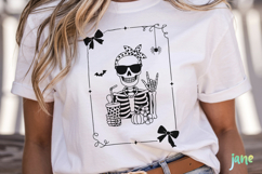 Cute Coquette Halloween Bow SVG PNG Product Image 3