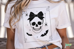 Cute Coquette Halloween Bow SVG PNG Product Image 2