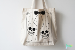 Cute Coquette Halloween Bow SVG PNG Product Image 2