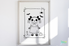 Cute Coquette Halloween Bow SVG PNG Product Image 5