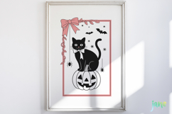 Cute Coquette Halloween Bow SVG PNG Product Image 5