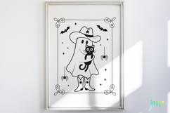Cute Coquette Halloween Bow SVG PNG Product Image 2