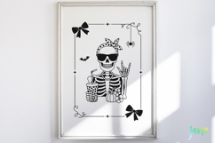 Cute Coquette Halloween Bow SVG PNG Bundle Product Image 5