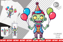 Cute Creepy Characters Clipart Product Image 1