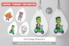 Earring Cute Creepy Characters Product Image 1