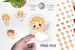 Cute Cupids Sticker Product Image 1