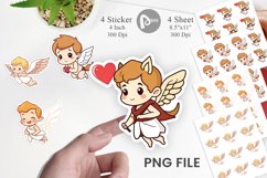 Cute Cupids Sticker Product Image 1