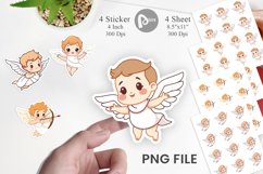 Cute Cupids Sticker Product Image 1
