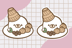 Cute Dessert Clipart png set 10 Product Image 3