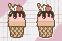Cute Dessert Clipart png set 3 Product Image 2