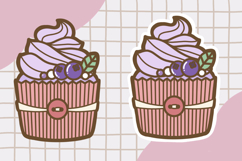 Cute Dessert Clipart png set 4 Product Image 2