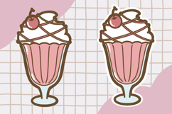 Cute Dessert Clipart png set 5 Product Image 2