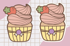 Cute Dessert Clipart png set 6 Product Image 4