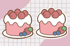 Cute Dessert Clipart PNG set 8 Product Image 3