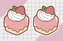 Cute Dessert Clipart PNG set 8 Product Image 4
