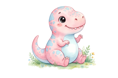 Cute Donosaur Png| Dinosaur Png Product Image 1