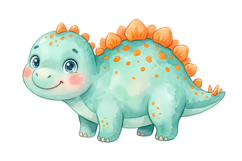 Cute Donosaur Png| Dinosaur Png Product Image 1