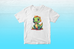 Cute Dinosaur Clipart Kids PNGs for Sublimation Vol. 1 Product Image 7