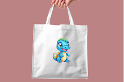 Cute Dinosaur Clipart Kids PNGs for Sublimation Vol. 1 Product Image 9