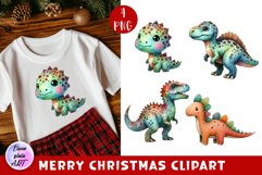 Cute dragon clipart - holding . Animal Illustration Product Image 1