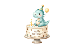 Cute Dinosaur Png |Dino Party Png Product Image 1