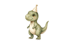 Cute Dinosaur Png |Dino Party Png Product Image 1