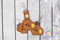 Cute Dog Keyfob Keychain ITH Product Image 1