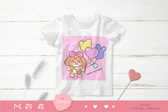 Cute dog clipart kawaii animals birthday balloon party 7 Product Image 4