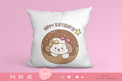Cute dog clipart kawaii animals birthday party cartoon 4 Product Image 3