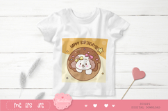 Cute dog clipart kawaii animals birthday party cartoon 4 Product Image 4