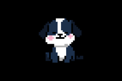Cute dog character pixel art illustration drawing graphic Product Image 2